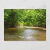 Op een Creek Briefkaart (Voorkant)