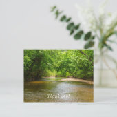 Op een Creek Briefkaart (Staand voorkant)