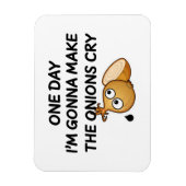 Op een dag ga ik de uien laten drogen magneet (Verticaal)