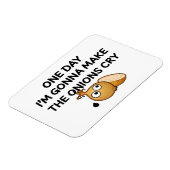 Op een dag ga ik de uien laten drogen magneet (Linkerzijde)