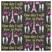 OP EEN DAG GA IK IN PARIJS WONEN STOF (Swatch)