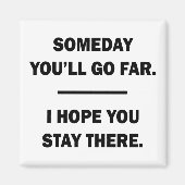 Op een dag ga je ver magneet (Voorkant)