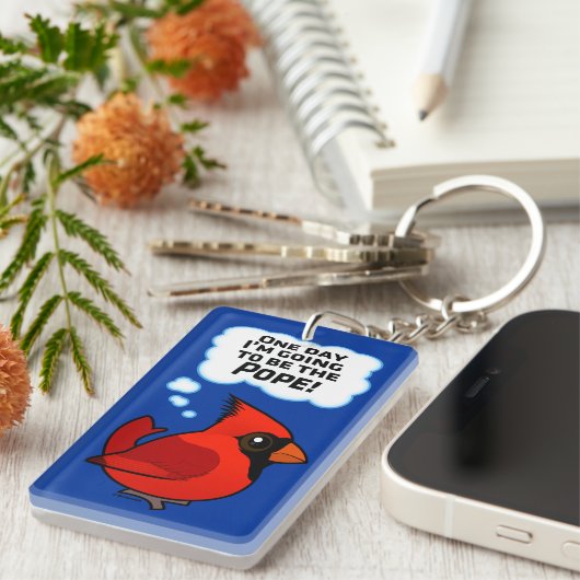 Op een dag word ik de paus! sleutelhanger (Voorkant Rechts)