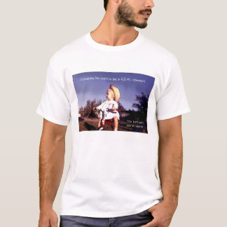 Op een dag word ik een echte cowgirl. t-shirt