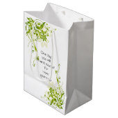 Op een dag zal je je eigen citaat bedanken medium cadeauzakje (Voorkant Gekanteld)