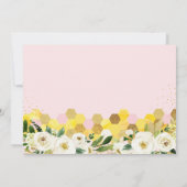 Op één dag zoet voor bijen kaart (Achterkant)