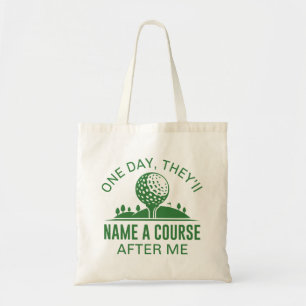Op een dag zullen ze na mij een cursus noemen tote bag