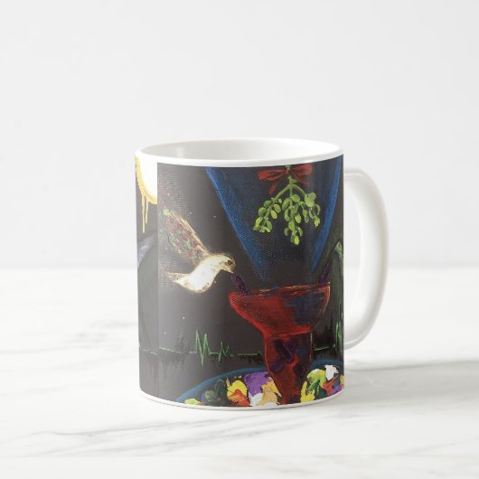 Op een date – klassieke Mok (Voorkant rechts)