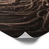 Op een dode wereld | AI Art Poster (Hoek)