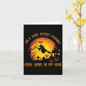 Op een donkere woestijn, snelkoele wind in mijn ha kaart (Gele Bloem)