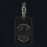 Op een donkere woestijn snelweg reizen berg campin bagagelabel<br><div class="desc">Op een donkere woestijn snelweg reizen berg camping</div>