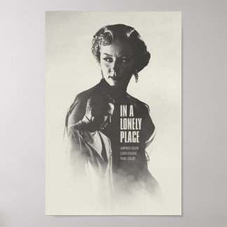 Op een eenzame plaats poster