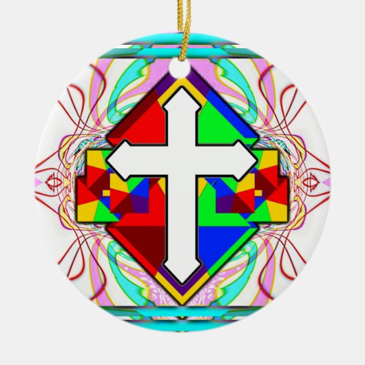 "Op een graafquest" Keramisch Ornament (Voorkant)