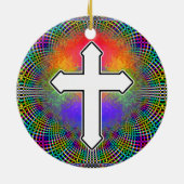 "Op een graafquest" Keramisch Ornament (Achterkant)