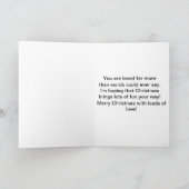 Op een heel bijzondere kleindochter feestdagen kaart (Binnen)