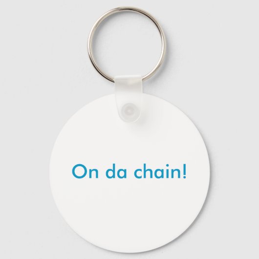 Op een ketting. sleutelhanger (Voorkant)