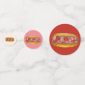 Op een kreeftenbroodje gefeliciteerd Maine Sandwic Confetti (Achterkanten)