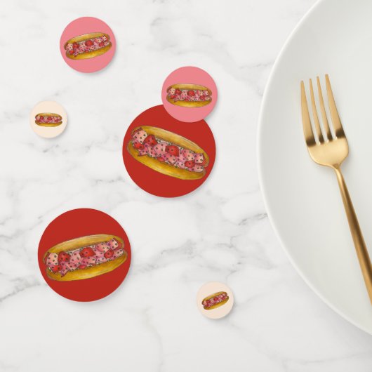 Op een kreeftenbroodje gefeliciteerd Maine Sandwic Confetti (Groep)