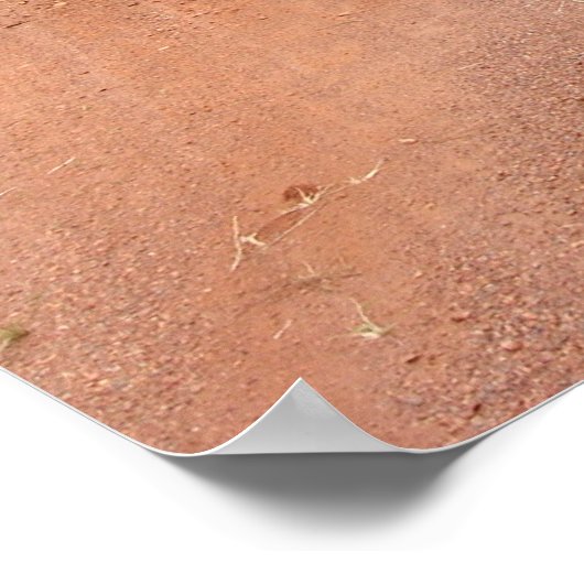 Op een kruispunt poster (Hoek)