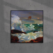 Op een Lee Shore Winslow Homer 1900