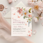 Op een leven lang vlinders Vrijgezellenfeest Kaart