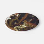 OP EEN MANGER PAPIEREN BORDJE (Gekanteld)