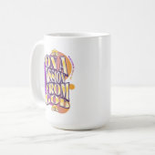 Op een missie van God - Matteüs 28:19-20 Koffiemok (Voorkant links)