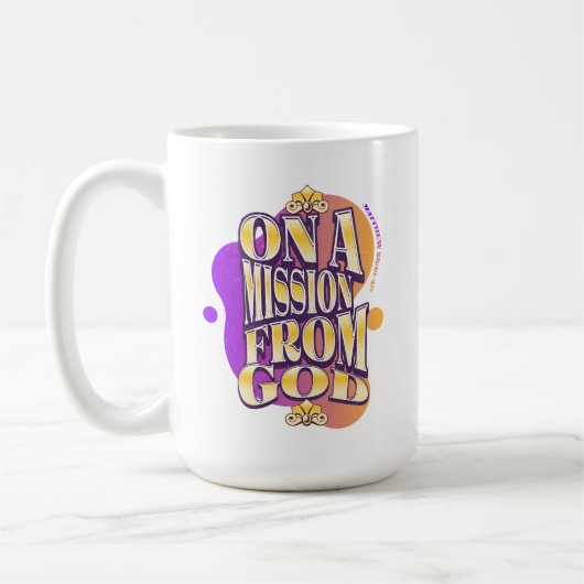 Op een missie van God - Matteüs 28:19-20 Koffiemok (Links)