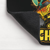 Op een monstertruck verpletterde ik 100 dagen scho muismat (Hoek)