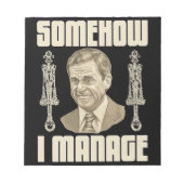 Op een of andere manier beheer ik notitieblok (Voorkant)