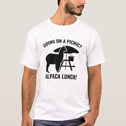 Op een picknick? t-shirt (Voorkant)