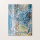 Op een plein kijken, 1912 door Paul Klee Legpuzzel (Verticaal)