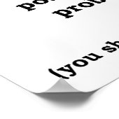 Op een Poster van Spree Funny (Hoek)