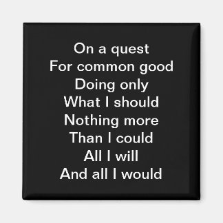 Op een quest magneet