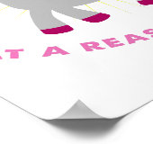 Op een redelijke snelheid met sleepeenheid poster (Hoek)