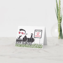 Op een reis Valentijns Kaart