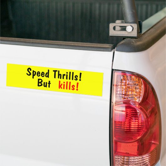 Op een rol bumpersticker (Op Truck)