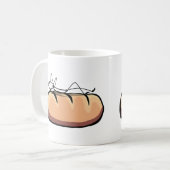 Op een rol koffiemok (Voorkant links)