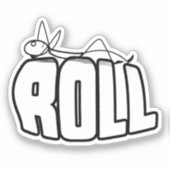 Op een rol sticker (Voorkant)