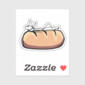 Op een rol sticker (Vel)