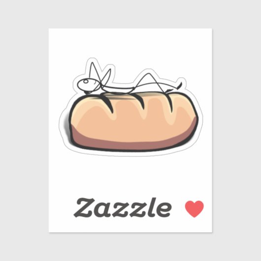 Op een rol sticker (Vel)