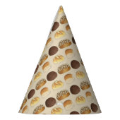 Op een Roll laten de Gefeliciteerde Partij vieren Feesthoedjes (Links)