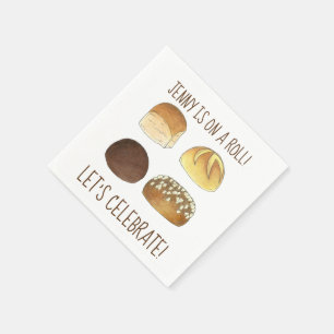 Op een Roll laten de Gefeliciteerde Partij vieren Servet