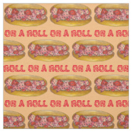 Op een Roll Maine Lobster Roll Seafood Food Sandwi Stof