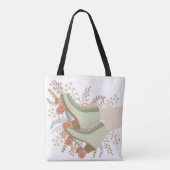Op een roller schaatsen! tote bag (Achterkant)