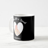 Op een snack-borstvoeding lijken 3 koffiemok (Voorkant links)