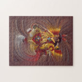 Op een sonde reeks IV Puzzle Legpuzzel (Horizontaal)