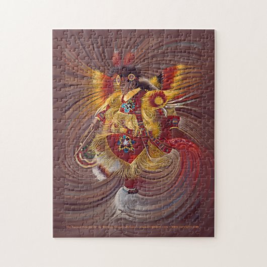 Op een sonde reeks IV Puzzle Legpuzzel (Verticaal)