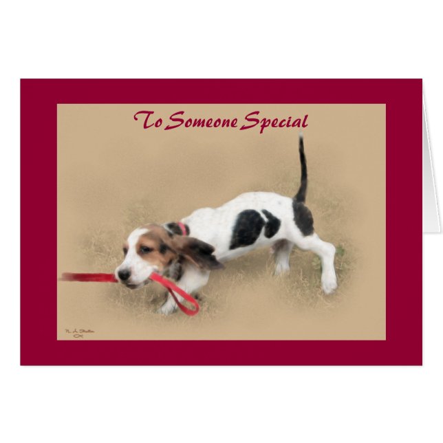 Op een speciale kaart... (Voorkant Horizontaal)