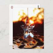 Op een Star-Briefkaart hangen Briefkaart (Voorkant / Achterkant)